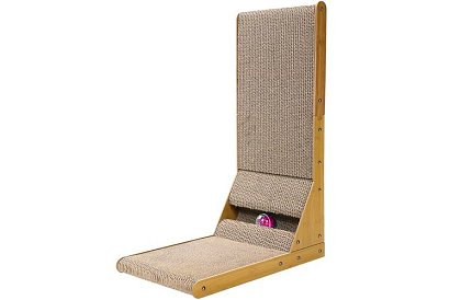 Stâlp de zgâriere pentru pisici cu jucărie - DUO