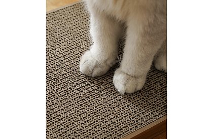 Stâlp de zgâriere pentru pisici cu jucărie - DUO