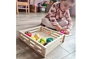 Jucărie din lemn – tăierea legumelor cu accesorii - 34 de piese