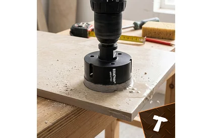 Burghiu de găurire cu diamant M14 - 6–68 mm – set de 7 bucăți