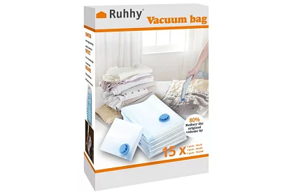 Set de pungi vacuum - 3 dimensiuni - 15 bucăți