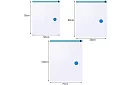 Set de pungi vacuum - 3 dimensiuni - 15 bucăți