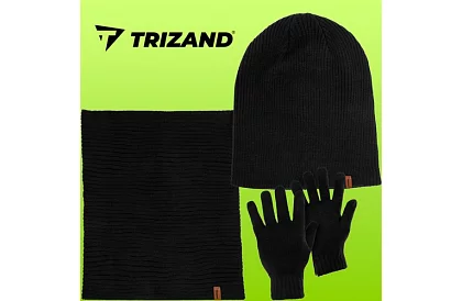 Setul de iarnă Trizand – pălărie + fular + mănuși