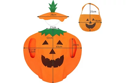 Costum de Halloween – dovleac