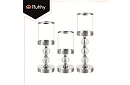 Set de 3 suporturi pentru lumânări – Glamour