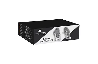 Roți de cauciuc rotative – set de 4 bucăți