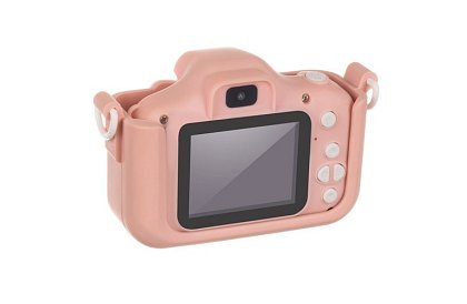 Cameră digitală pentru copii cu card de 32GB - rozie