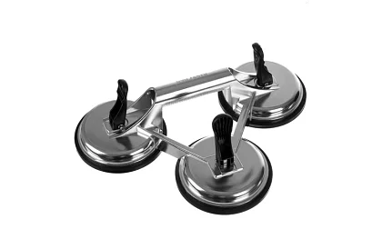 Suport cu vacuum triplu 3×120 mm – ridicare sigură de până la 150 kg