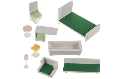 Casă de păpuși mare 114 cm - cu lift