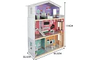 Casă de păpuși mare 114 cm - cu lift