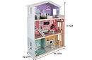 Casă de păpuși mare 114 cm - cu lift