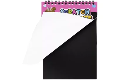 Caiet de zgâriere cu stilou din lemn - scratch note