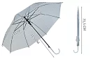 Umbrelă transparentă automată - diametru 93 cm