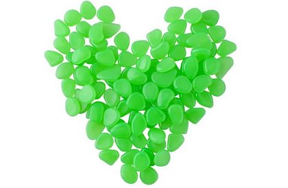 Pietre fluorescente strălucitoare - 100 buc