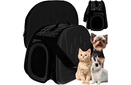 Cutie - geantă de călătorie pentru animale - neagră