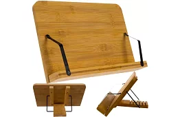 Suport din lemn pentru carte și laptop