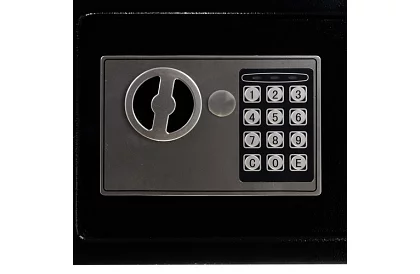 Seif electronic cu cheie și lacăt cu cod - depozit sigur pentru bunuri de valoare