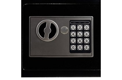 Seif electronic cu cheie și lacăt cu cod - depozit sigur pentru bunuri de valoare