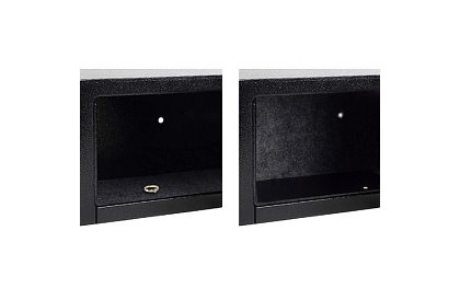 Seif electronic cu cheie și lacăt cu cod - depozit sigur pentru bunuri de valoare