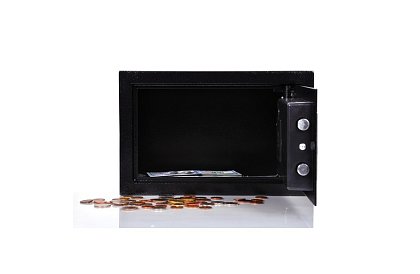 Seif electronic cu cheie și lacăt cu cod - depozit sigur pentru bunuri de valoare