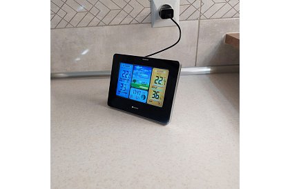 Stația meteorologică digitală wireless cu senzor extern