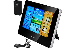 Stația meteorologică digitală wireless cu senzor extern