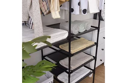 Dublu suport pentru haine XXL - 173 x 36 x 108 cm