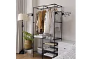 Dublu suport pentru haine XXL - 173 x 36 x 108 cm