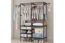 Dublu suport pentru haine XXL - 173 x 36 x 108 cm