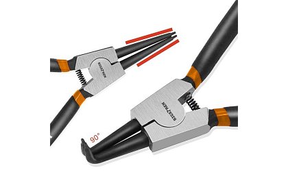 Clește seger - Set de 4 clești pentru inele seger