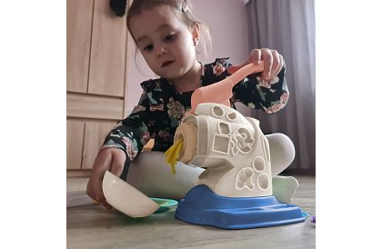 Mașină de făcut paste pentru mici bucătari