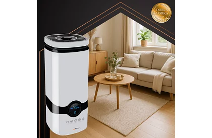 Umidificator ultrasonic cu ionizare 4 l + 3 uleiuri aromatice