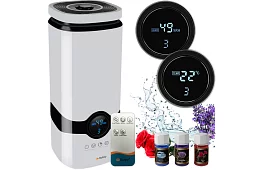 Umidificator ultrasonic cu ionizare 4 l + 3 uleiuri aromatice