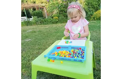 Mozaică educațională pentru copii - set de puzzle cu 296 de piese