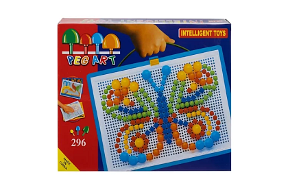 Mozaică educațională pentru copii - set de puzzle cu 296 de piese
