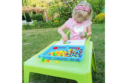 Mozaică educațională pentru copii - set de puzzle cu 296 de piese