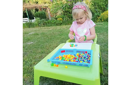 Mozaică educațională pentru copii - set de puzzle cu 296 de piese