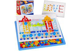 Mozaică educațională pentru copii - set de puzzle cu 296 de piese