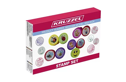 Set de ștampile pentru copii – 60 de bucăți