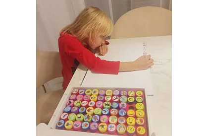 Set de ștampile pentru copii – 60 de bucăți