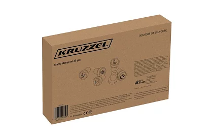 Set de ștampile pentru copii – 60 de bucăți