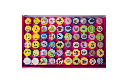 Set de ștampile pentru copii – 60 de bucăți