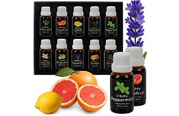 Set de uleiuri esențiale – 10 bucăți a câte 15 ml