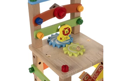 Scaun senzorial din lemn pentru copii