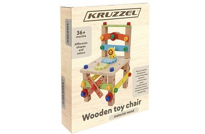 Scaun senzorial din lemn pentru copii