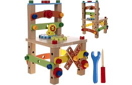 Scaun senzorial din lemn pentru copii