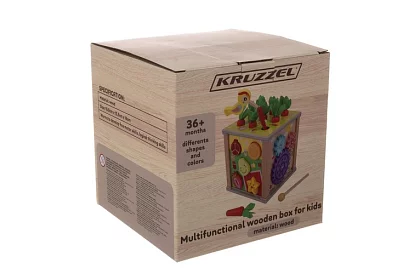 Cubul de lem senzorial și educațional