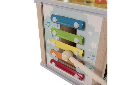 Cubul de lem senzorial și educațional