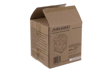 Cubul de lem senzorial și educațional