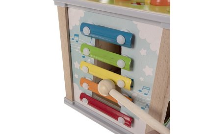 Cubul de lem senzorial și educațional